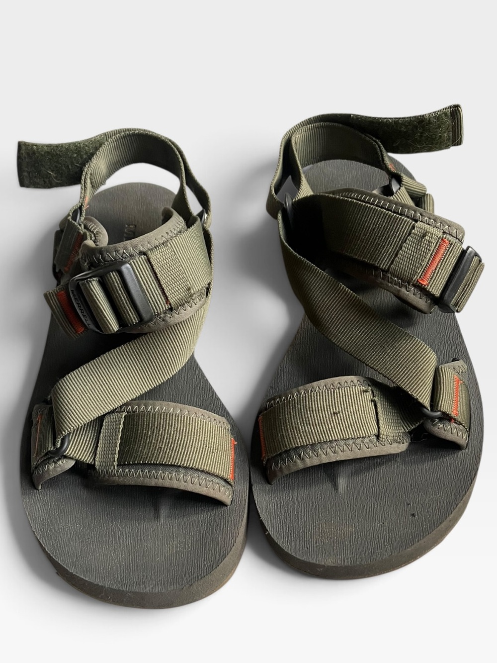 Merrell Alpine Olive Strap Mens Sandals Shoes - Size 8 - Picture 2 of 5